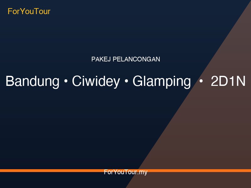 Bandung Ciwidey Glamping