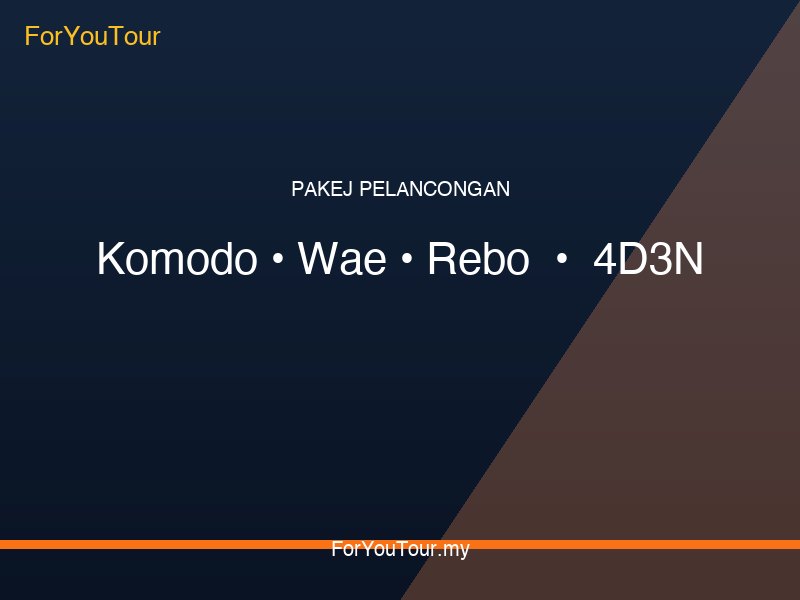 Komodo Wae Rebo